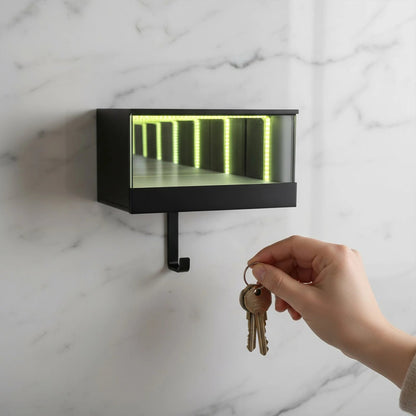Infinity LED 3D printed car key holder