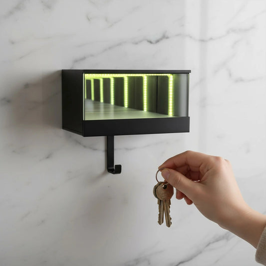 Infinity LED 3D printed car key holder