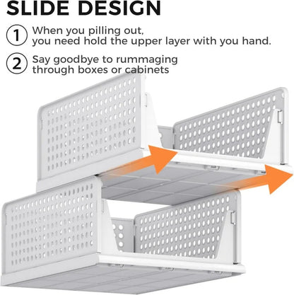 Stackable Closet Drawer Organizer