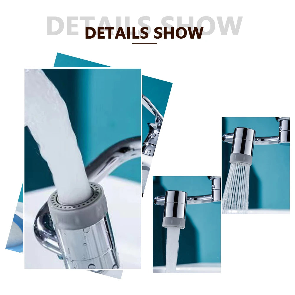Rotating Universal Faucet Extender