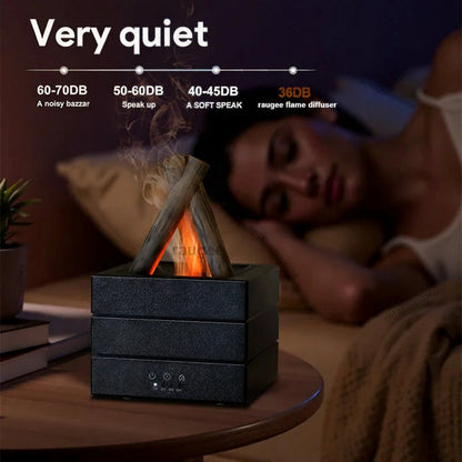 Flame-Effect Aroma Diffuser & Humidifier