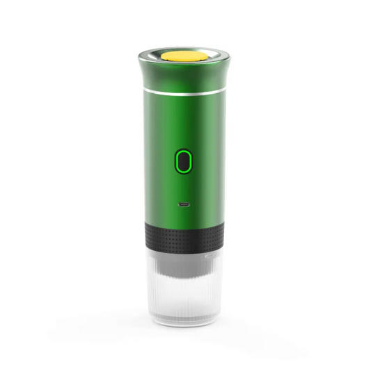 Portable capsule coffee maker for home and travel