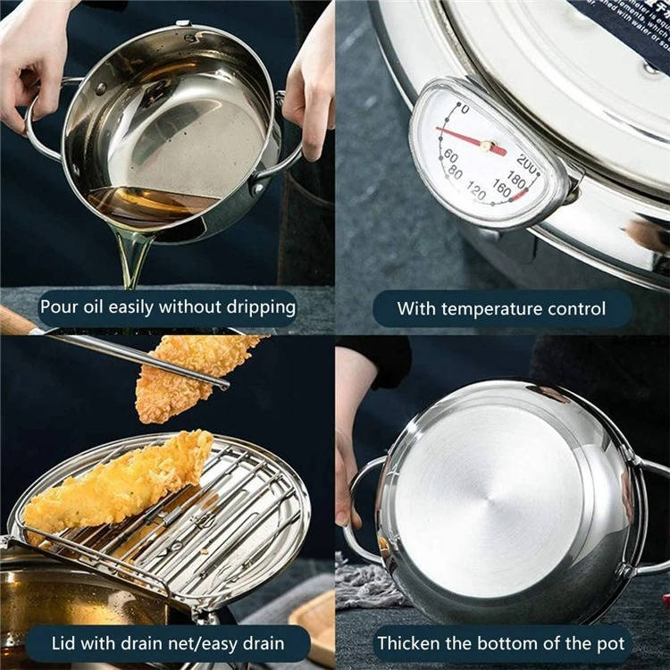 Japanese-Style Deep Frying Pot