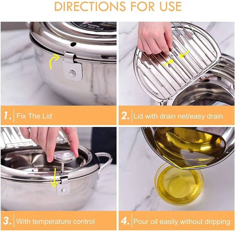 Japanese-Style Deep Frying Pot