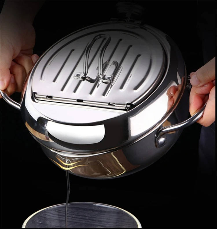 Japanese-Style Deep Frying Pot