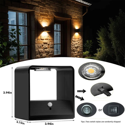 Motion Sensor Indoor Wall Light with Remote