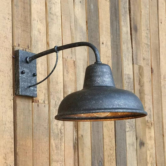 Antique vintage barn light