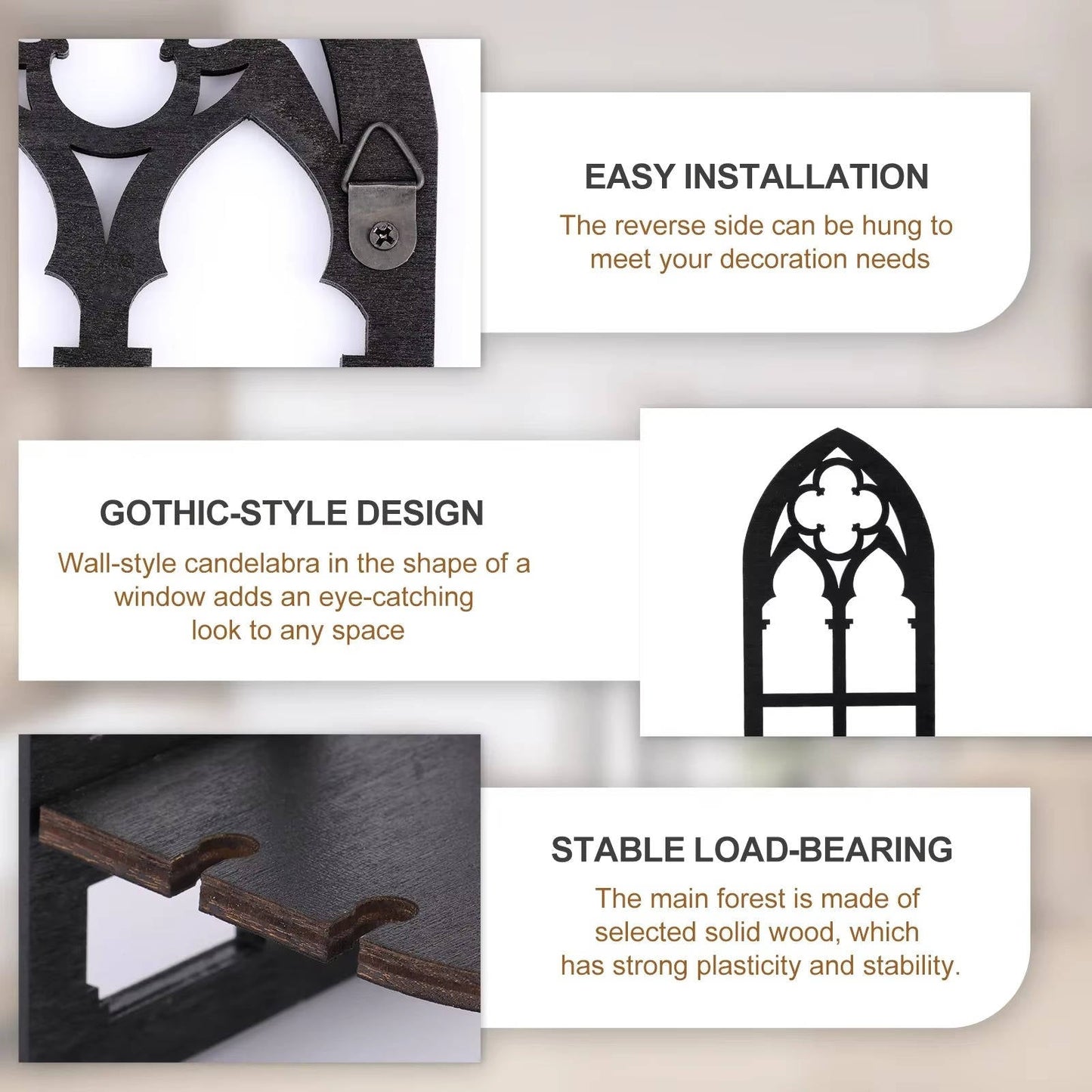 Gothic Wall Decor Set