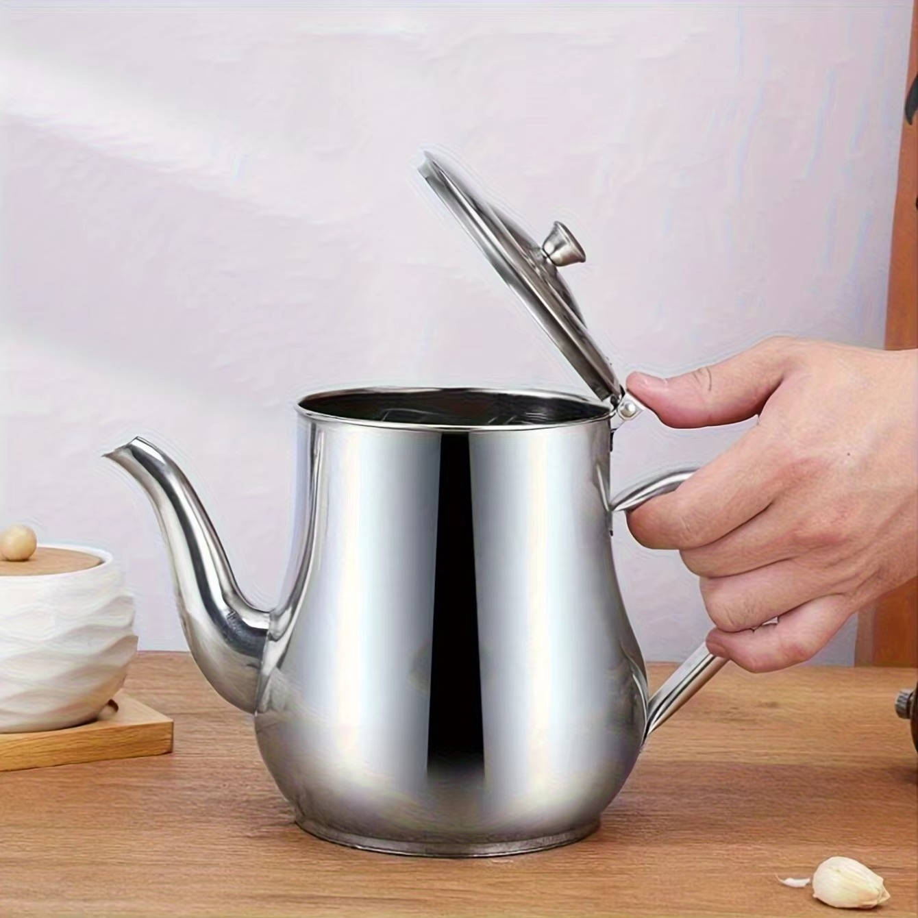 Bacon Grease Storage Container
