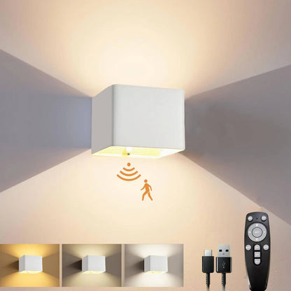Motion Sensor Indoor Wall Light with Remote
