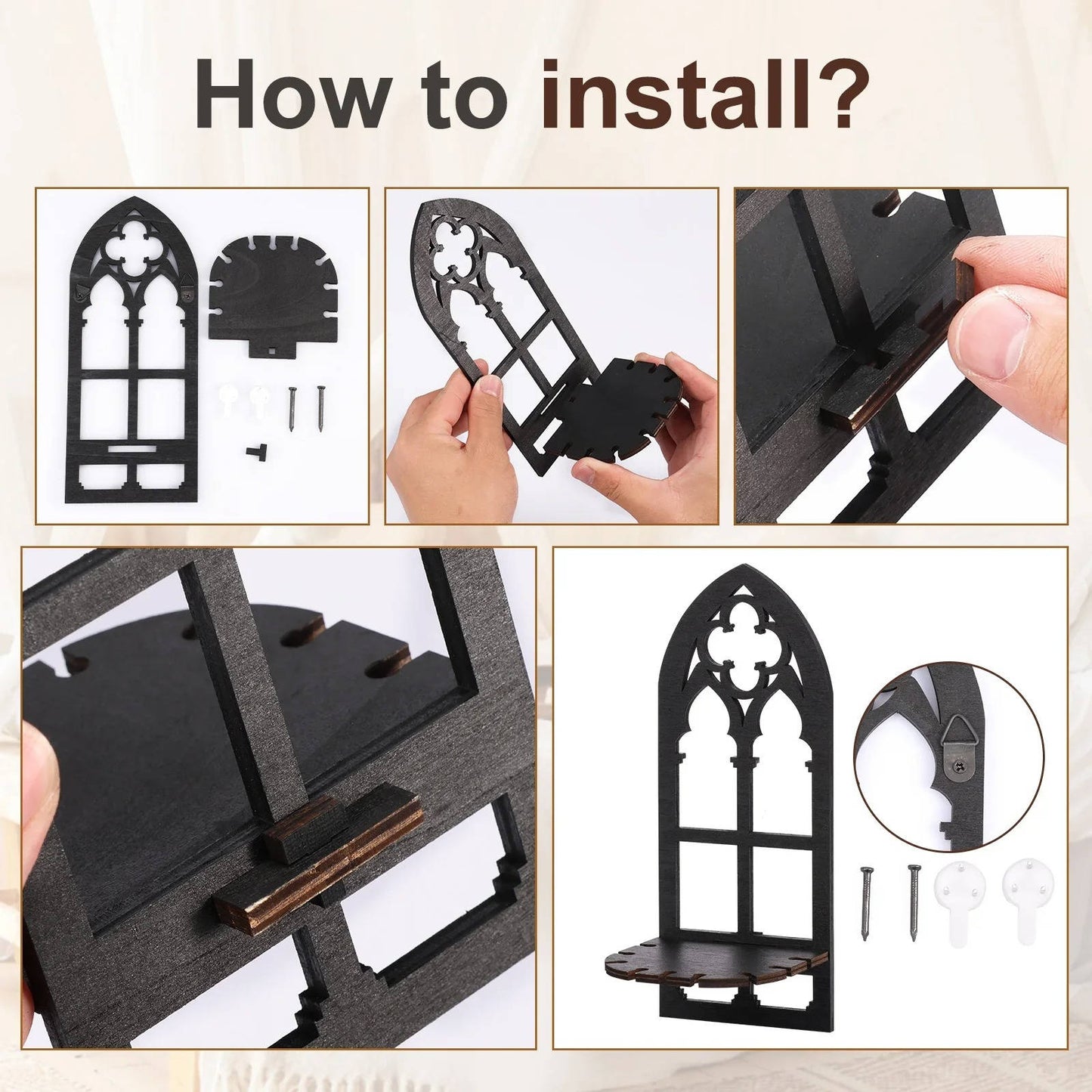 Gothic Wall Decor Set