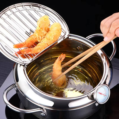 Japanese-Style Deep Frying Pot