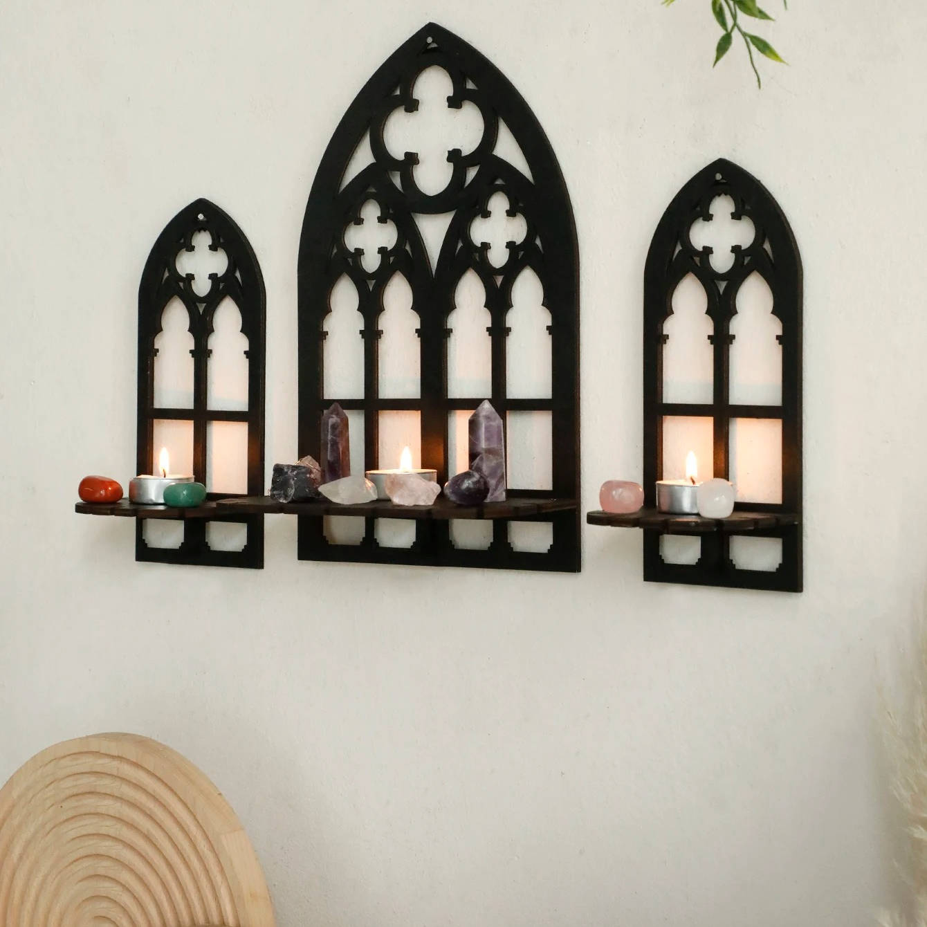 Gothic wall decor 3 piece set