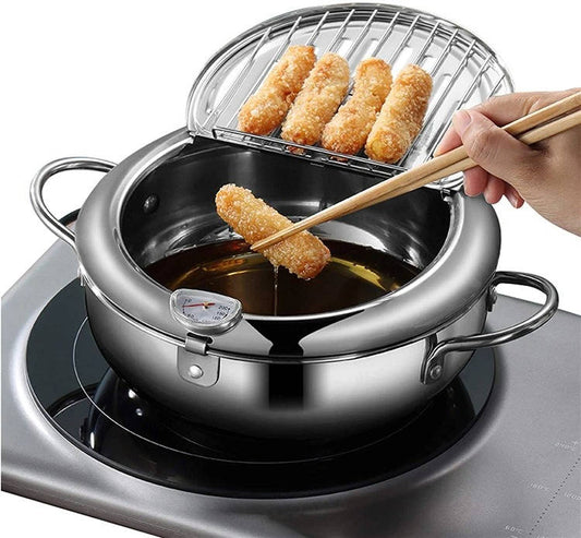 Japanese deep frying pot