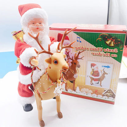 Climbing Santa Holiday Display