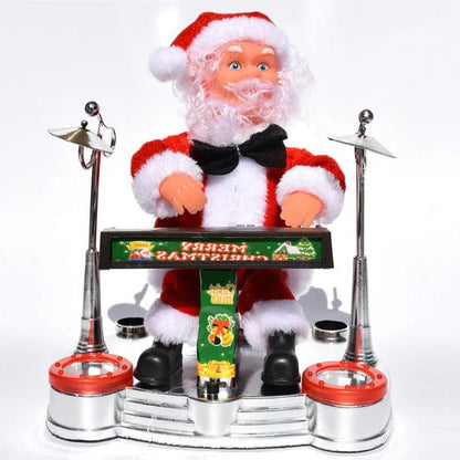 Climbing Santa Holiday Display