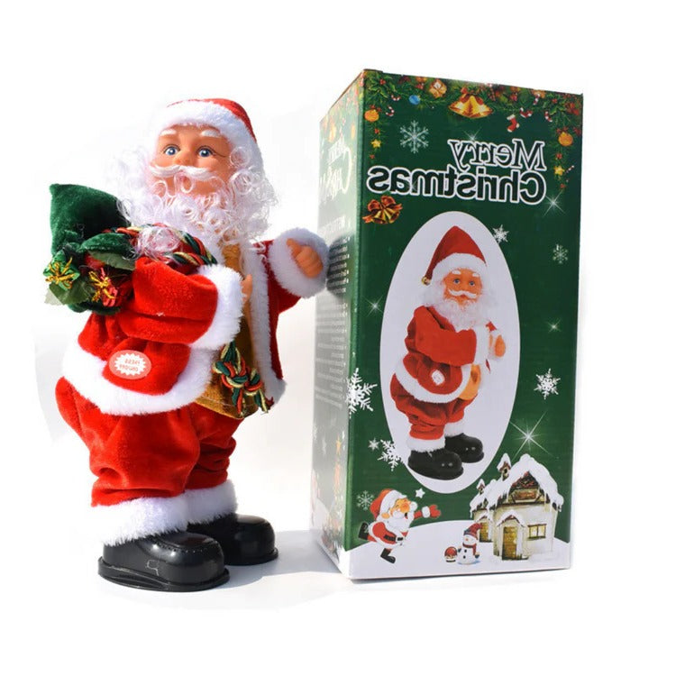 Climbing Santa Holiday Display