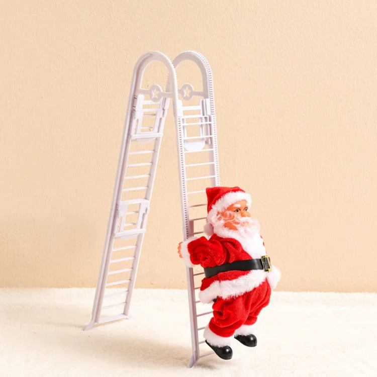 Climbing Santa Holiday Display