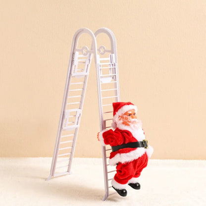 Climbing Santa Holiday Display