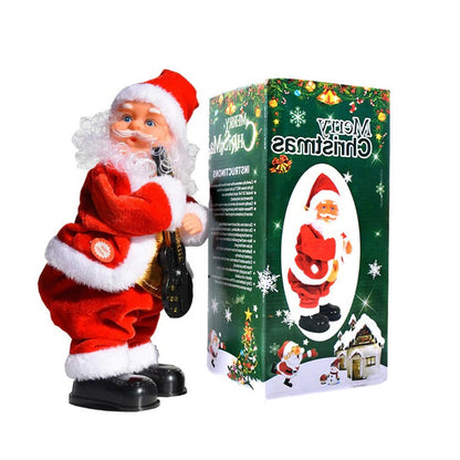 Climbing Santa Holiday Display