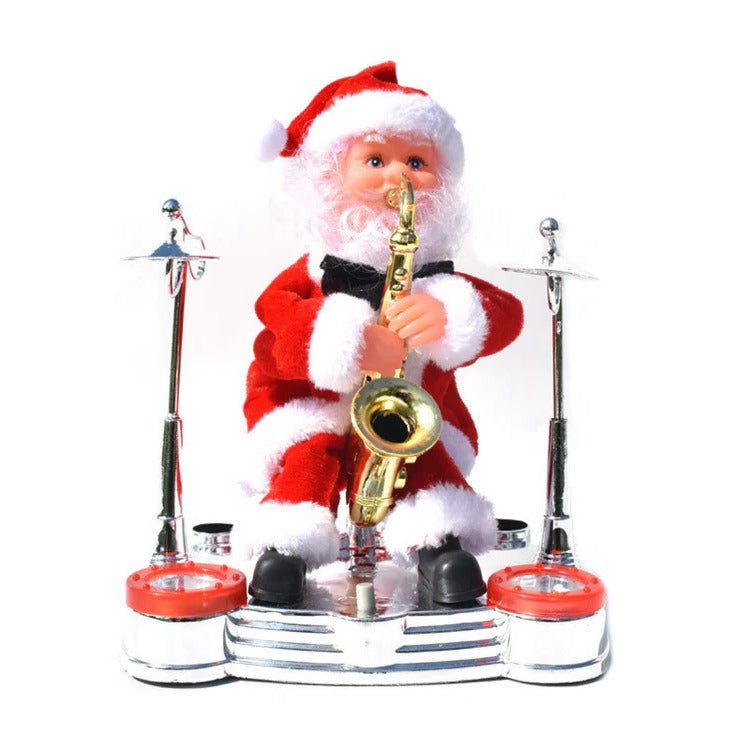 Climbing Santa Holiday Display
