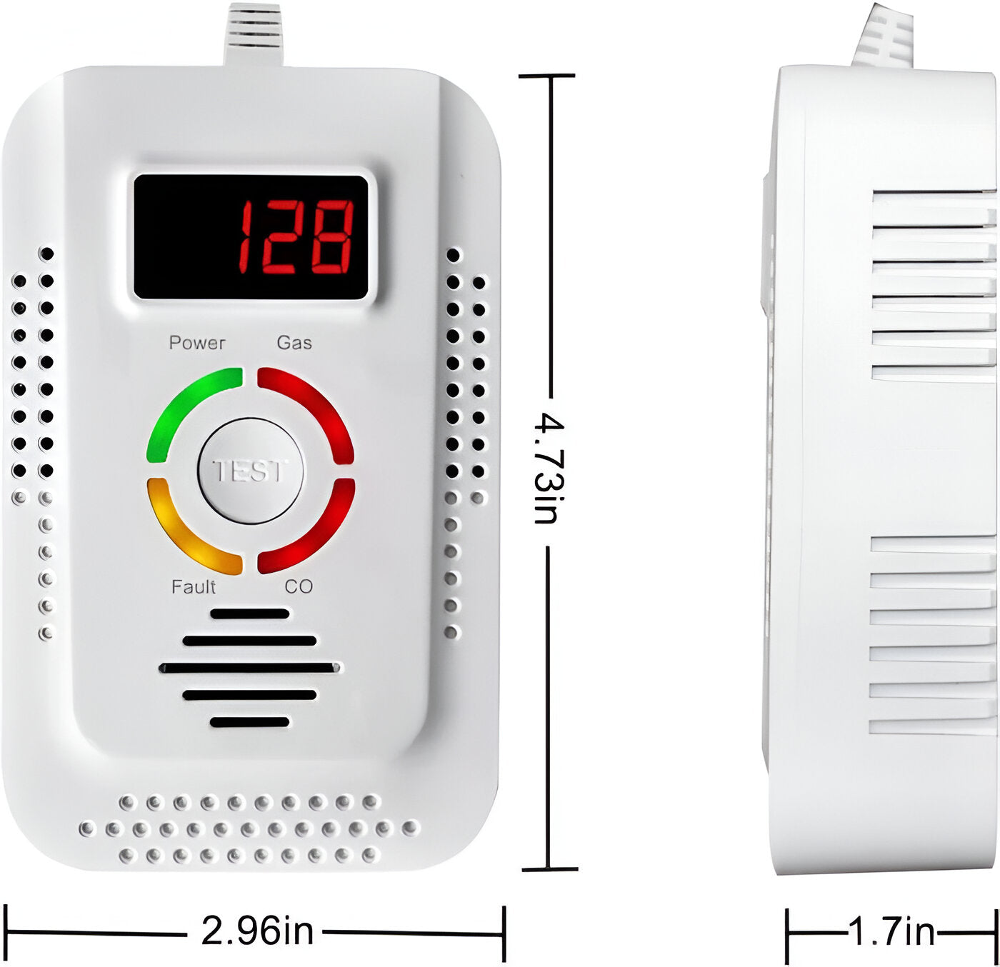 Plug-In Gas and CO Detector