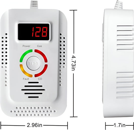 Plug-In Gas and CO Detector