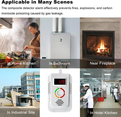 Plug-In Gas and CO Detector