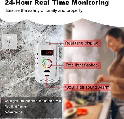 Plug-In Gas and CO Detector