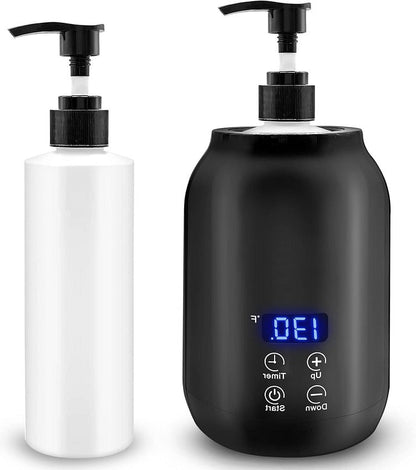 Massage oil warmer