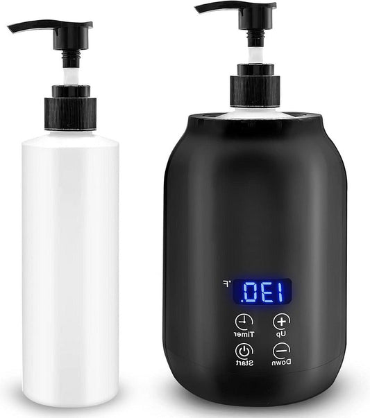 Massage oil warmer
