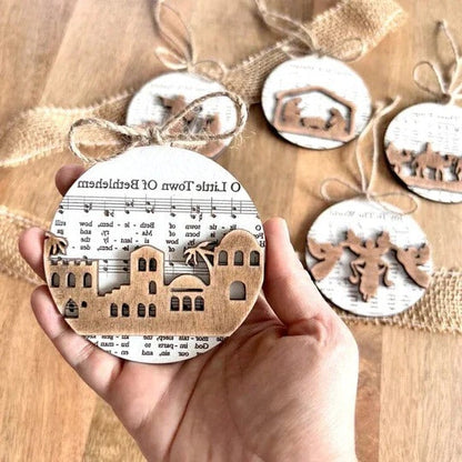 Nativity-Themed Ornament Collection