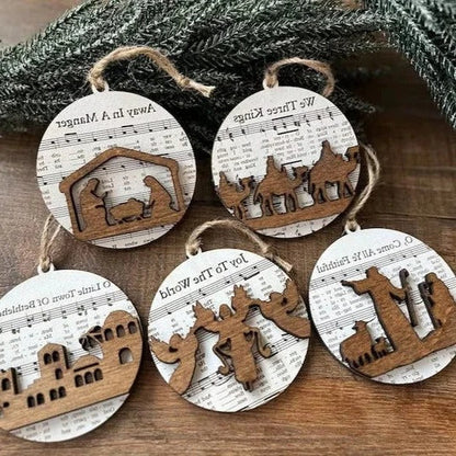 Nativity-Themed Ornament Collection