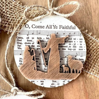 Nativity-Themed Ornament Collection