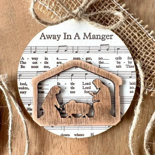 Nativity-Themed Ornament Collection