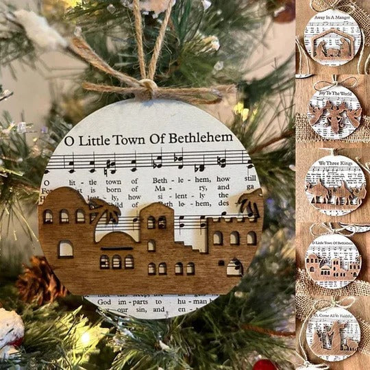 Nativity-Themed Ornament Collection