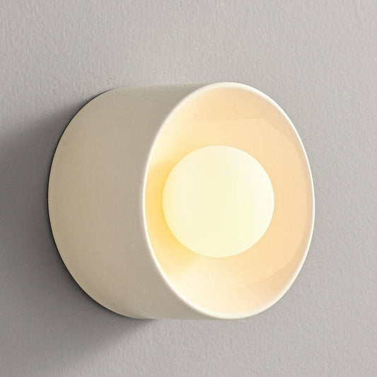 Nordic modern black wall lamp